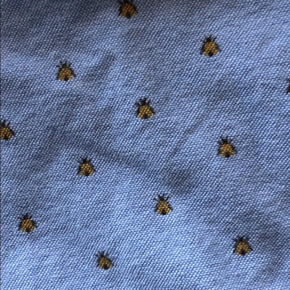 🌀blue bee button down🌀 - Picture 7 of 7